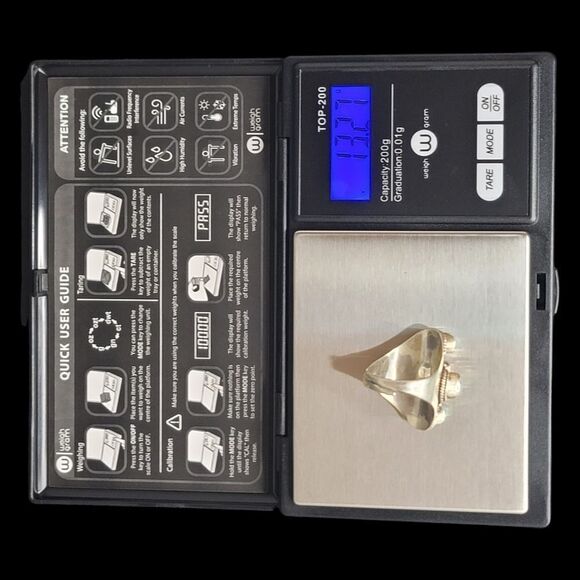 Heavy Native American Turquoise Coral Sterling Silver Ring 9 Adjustable 13.27g - Picture 11 of 11